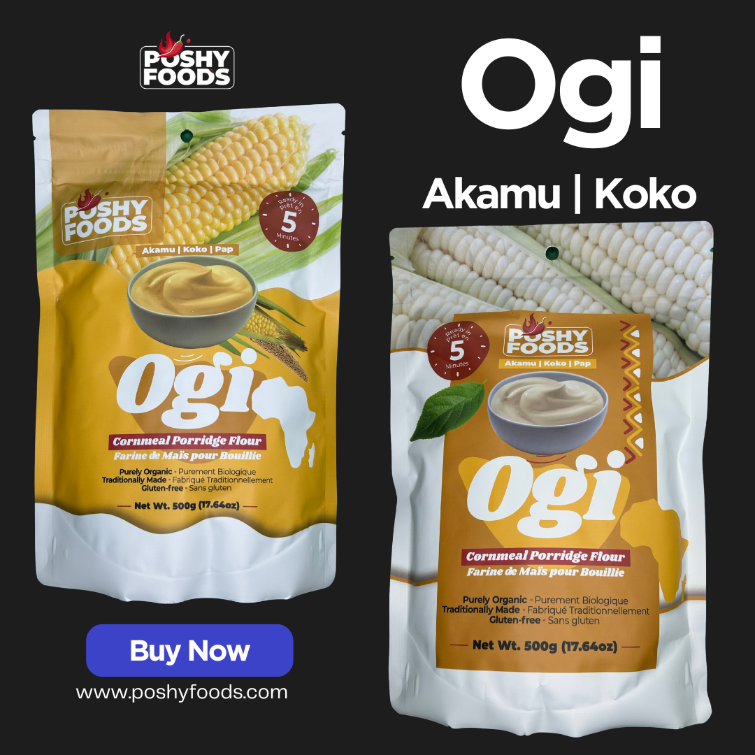 Ogi Mix (Yellow & White Bundle) - Premium African food product by Poshy Foods